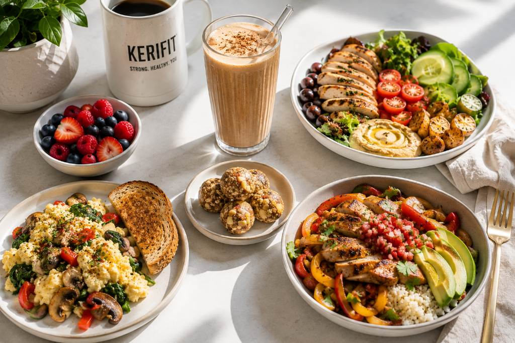 1-Day High Protein Meal Plan #4