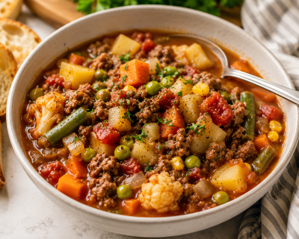 Protein Packed Veggie Stew