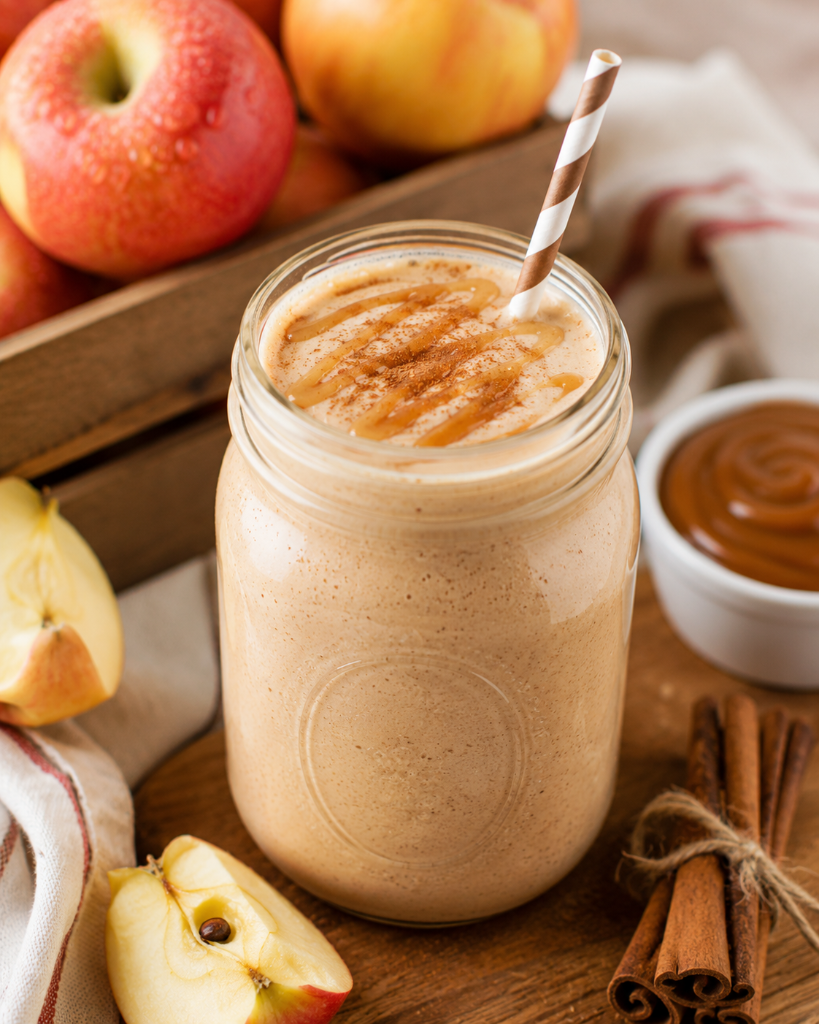 Cinnamon Apple Protein Shake