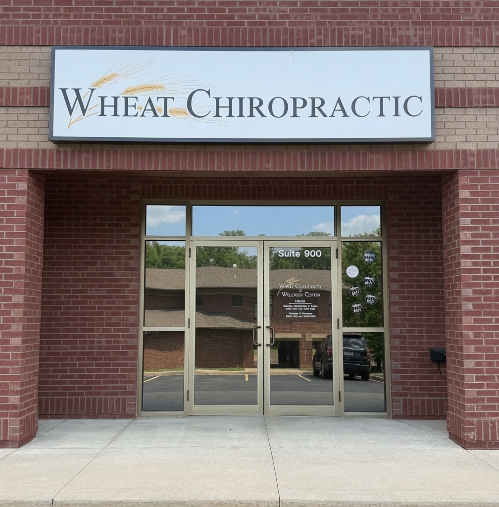 Inside Wheat Chiropractic & Wellness Center office in Jefferson City, MO