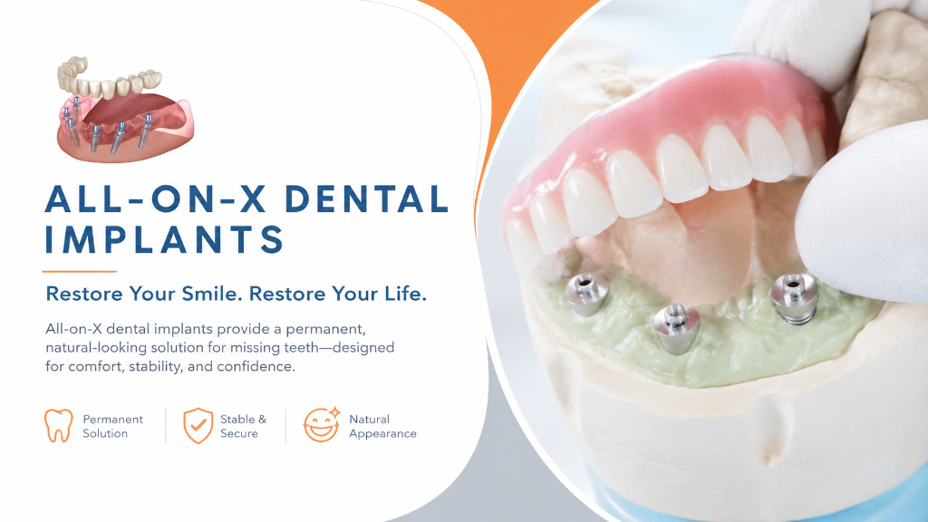 All-on-X Dental Implants — Restore Your Smile. Restore Your Life.