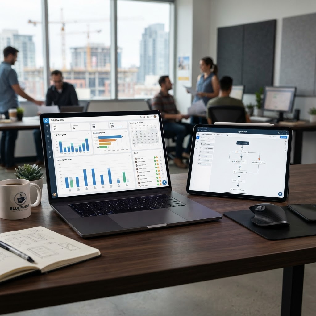 CRM dashboard and automation