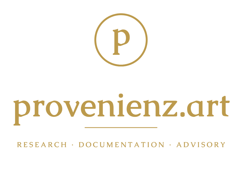 Provenienz Art Logo — Provenienzforschung, Dokumentation und wissenschaftliche Aufarbeitung von Herkunftsgeschichten