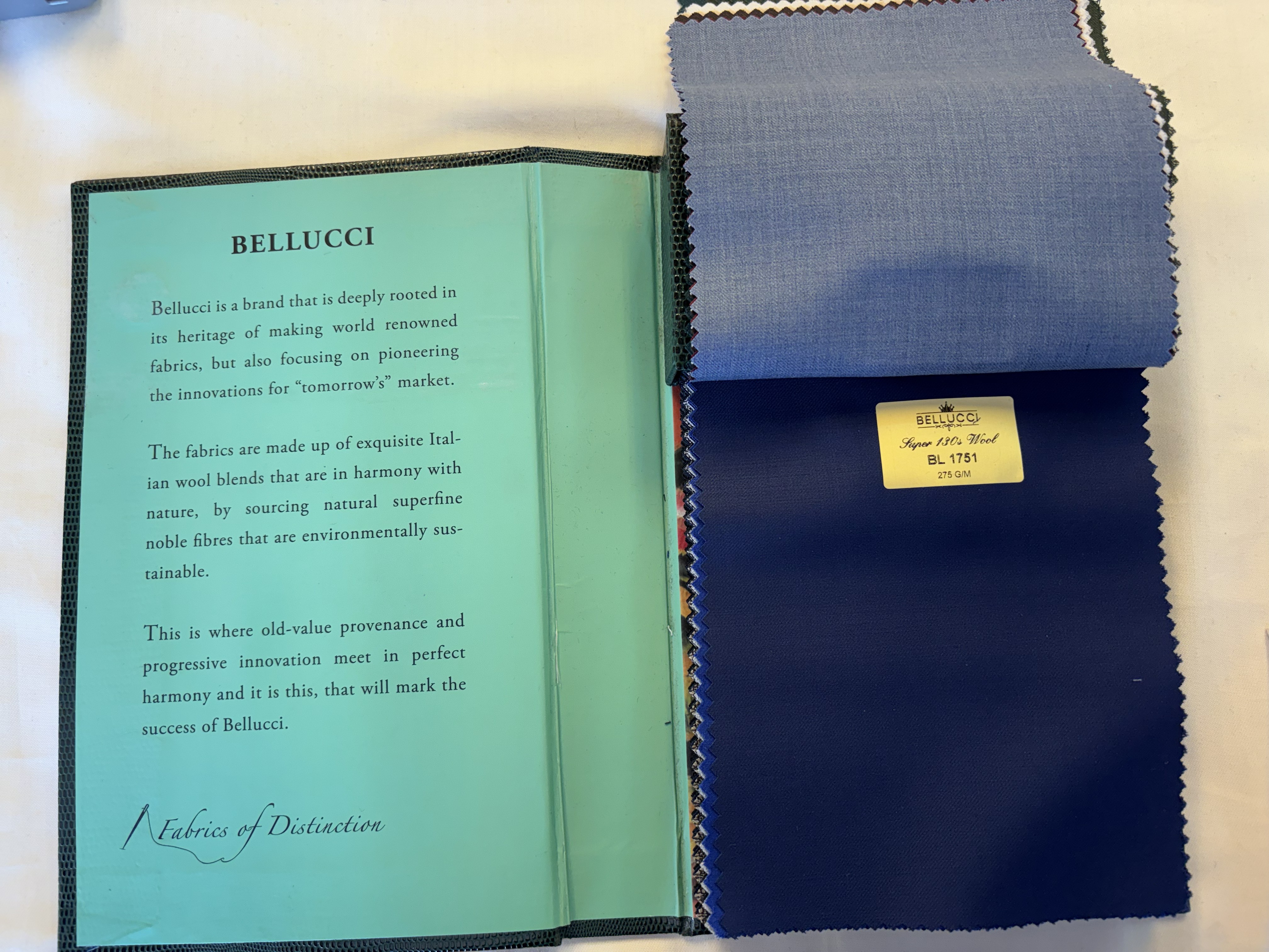 Bellucci — Super 130s Wool, BL 1751