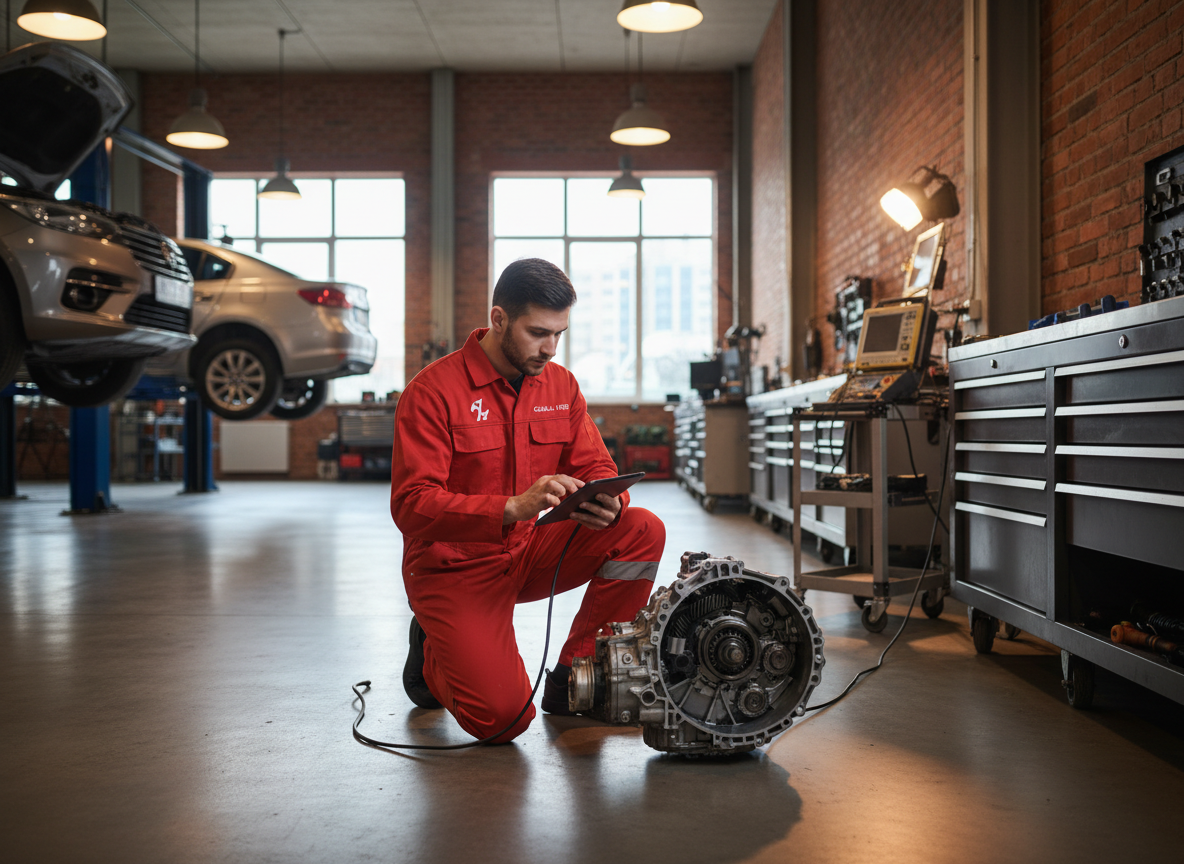 GBS mechanic at work