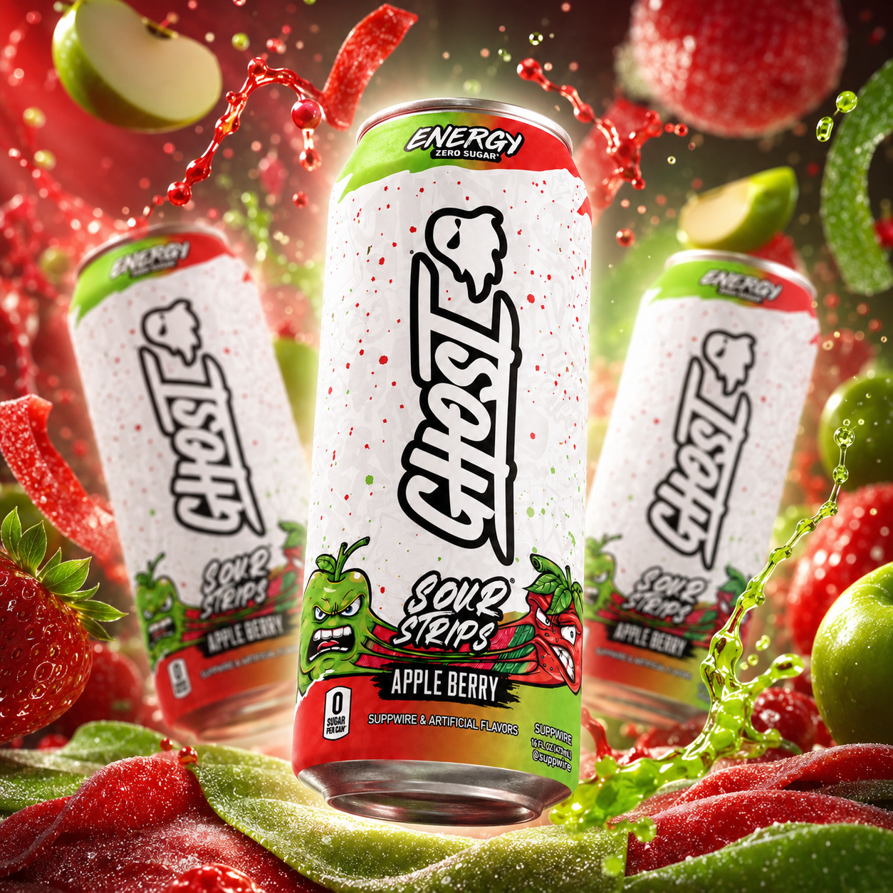 Ghost Sour Strips Appleberry Was Leaked — Now It's Officially Dropping Next Month