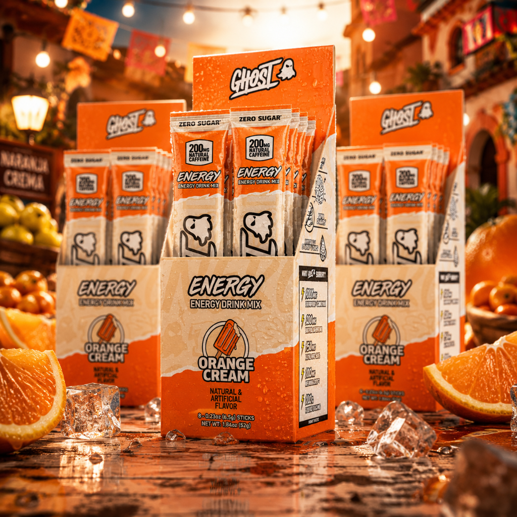 GHOST IS TAKING ENERGY ON-THE-GO WITH NEW ENERGY DRINK STICK PACKS