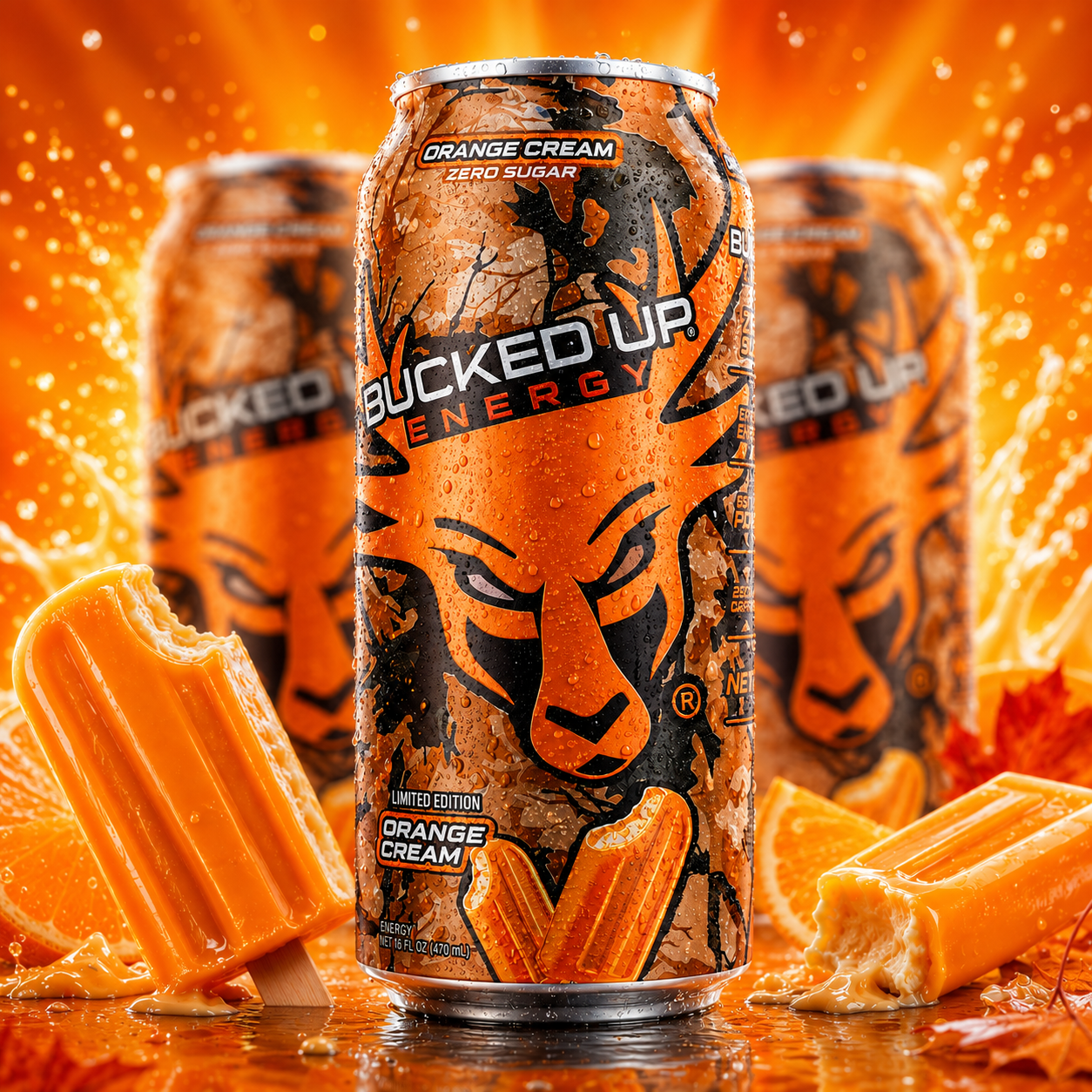 Bucked Up Is Dropping a Seasonal Orange Cream Energy Drink — And It Launches August 20