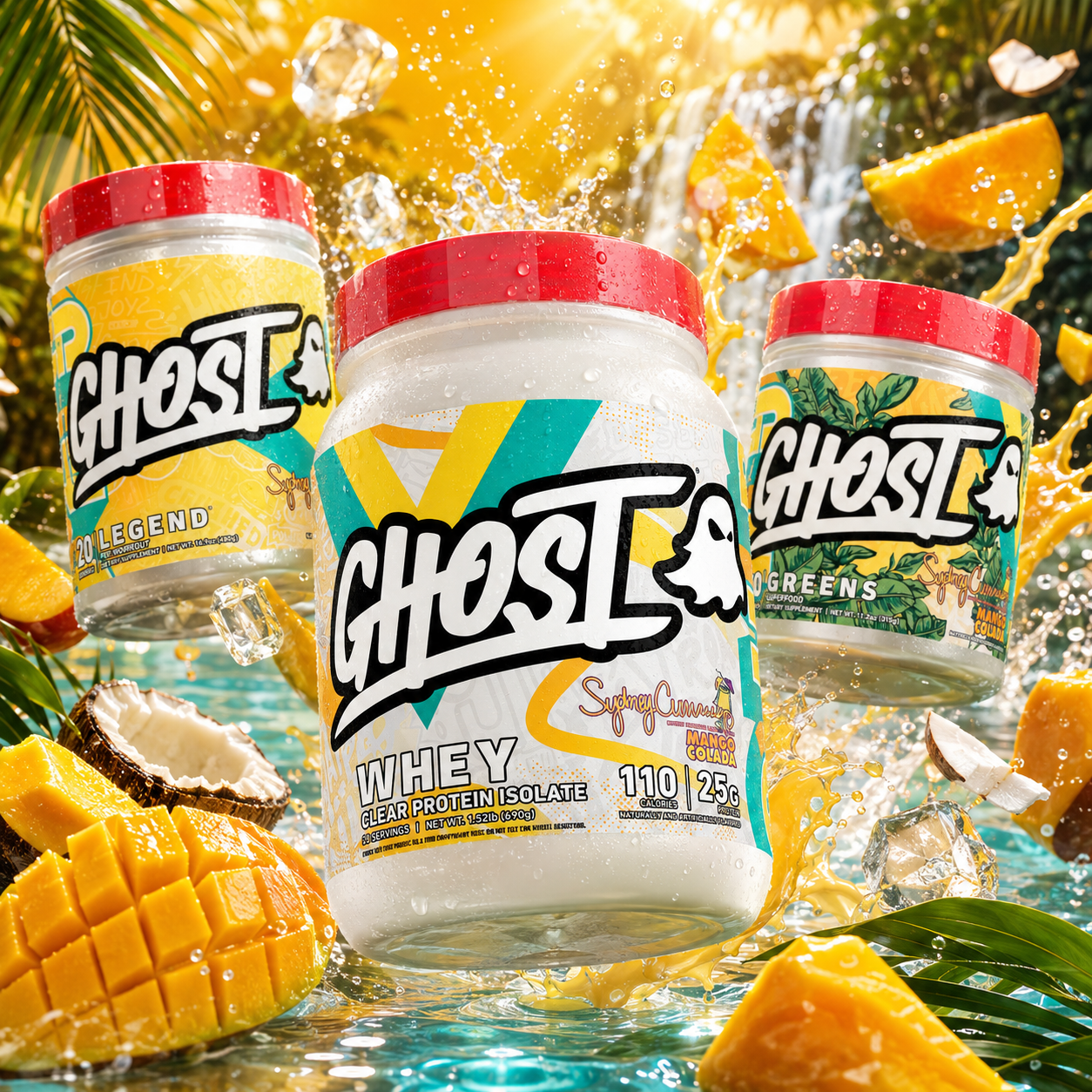 GHOST x Sydney Cummings Is Back — New Mango Colada Line Drops August 19