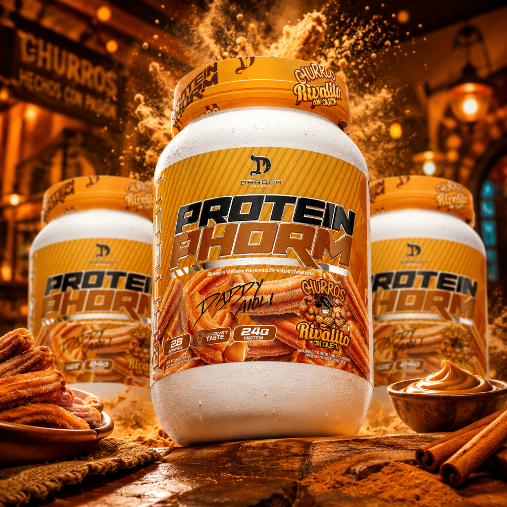 DRAGON PHARMA & DADDY AIOLI ARE DROPPING A CHURRO PROTEIN POWDER AND IT MIGHT BREAK THE INTERNET