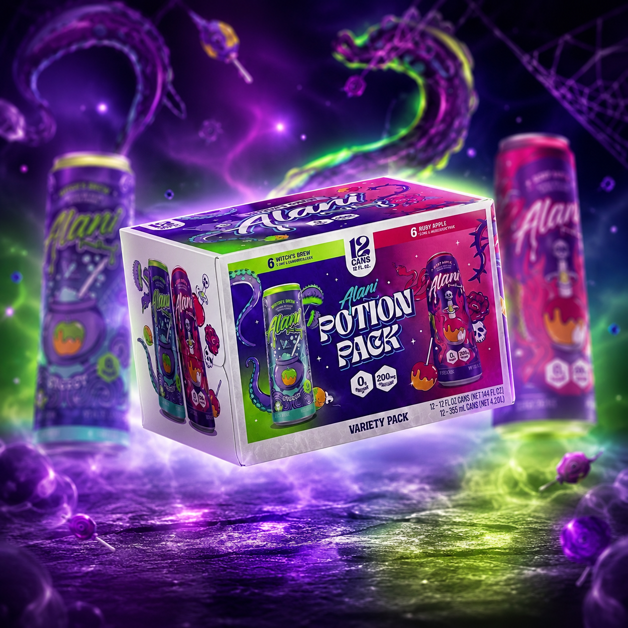 Alani Nu Just Dropped Its Potion Pack — Ruby Apple Joins the Return of Witch's Brew