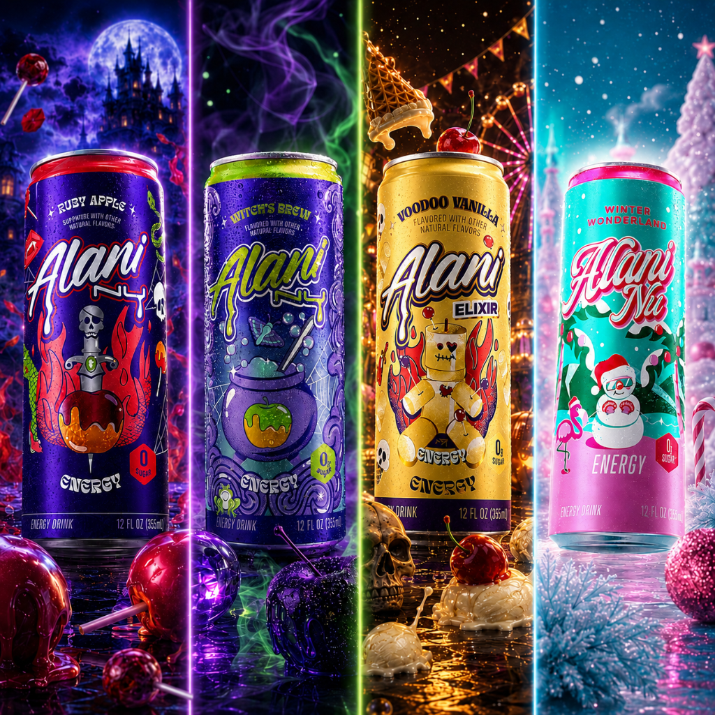 Did Alani Nu's Entire Fall Lineup Just Leak? Ruby Apple, Voodoo Vanilla & More Have Fans Talking