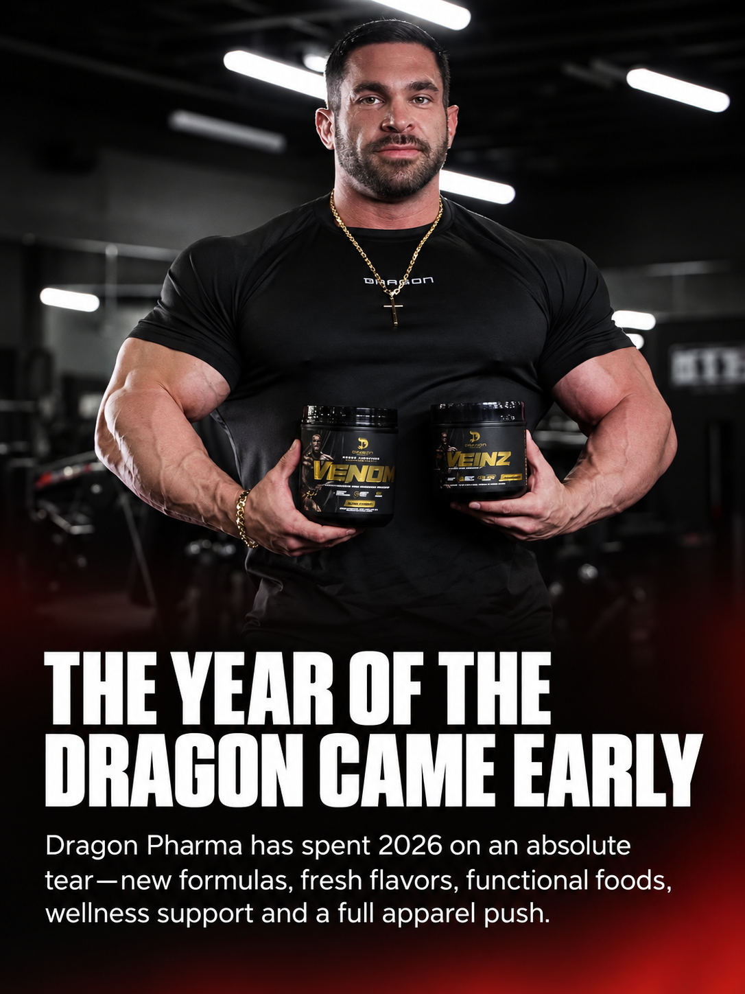 The Year of the Dragon Came Early — Dragon Pharma's 2026 run of new formulas, flavors, functional foods, wellness support and apparel