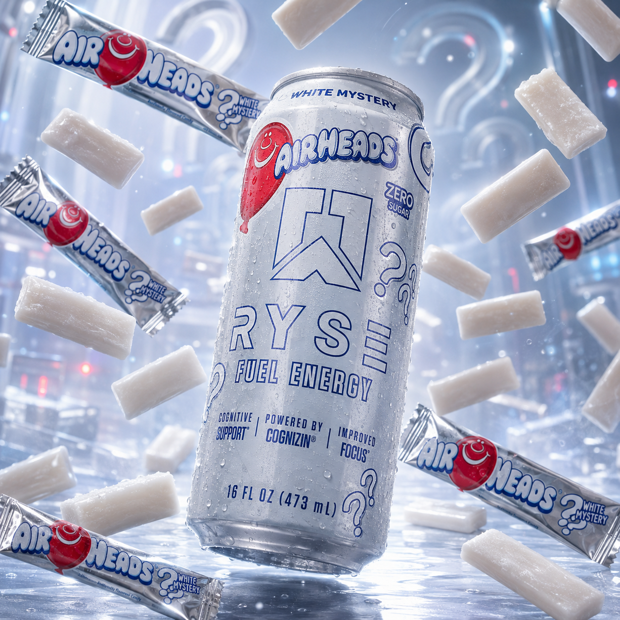 RYSE x Airheads White Mystery Energy Drink Leaks — And It Looks Like It's Actually Coming