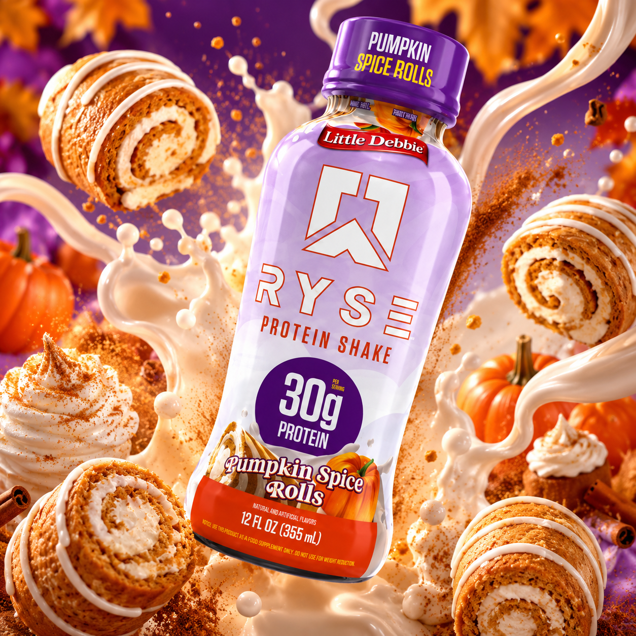 GNC May Have Just Leaked RYSE's Next Protein Shake — Little Debbie Pumpkin Spice Rolls Is Going RTD