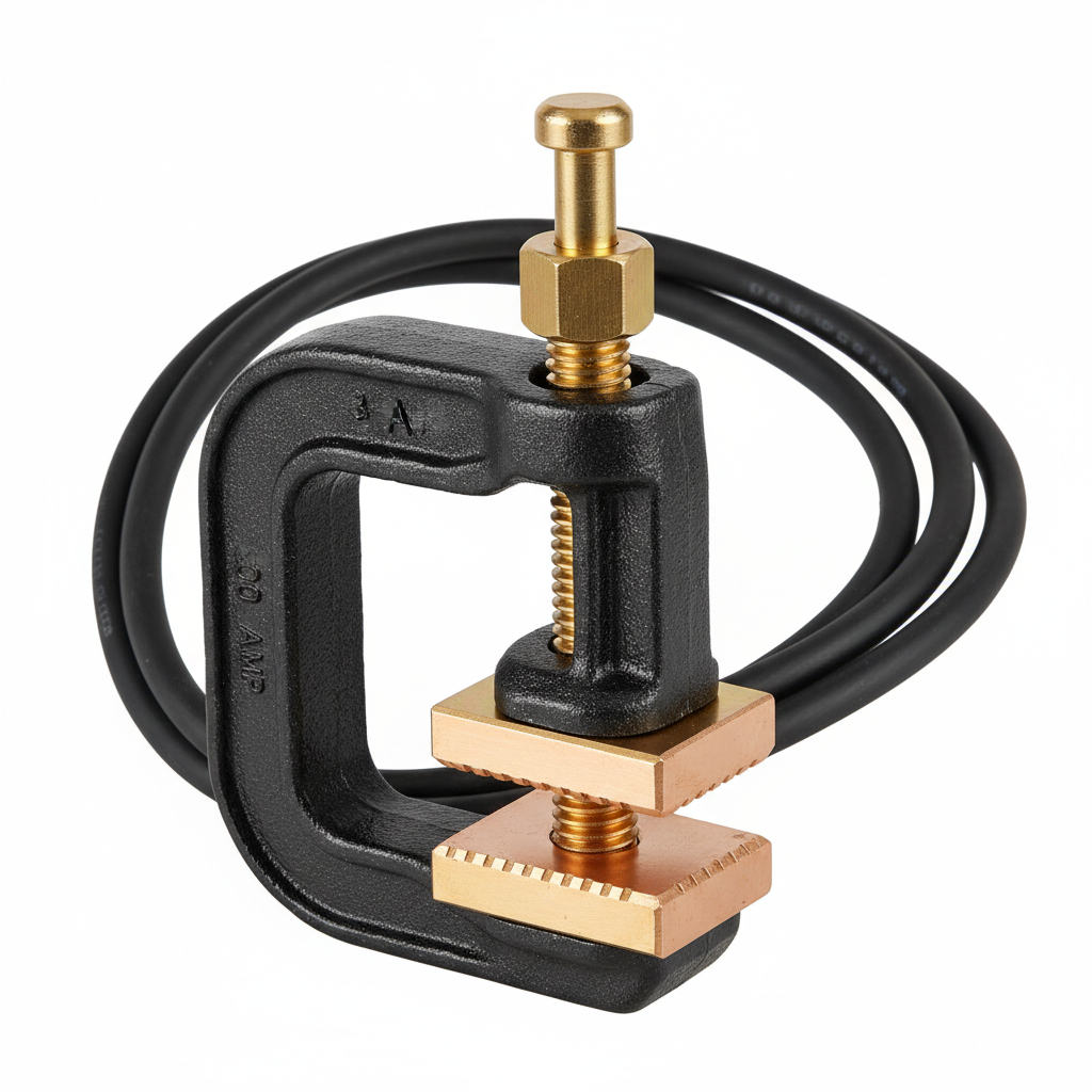 Earth Ground Clamp 3M Cable Dinse Connector