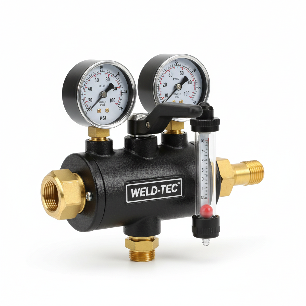 CO2 Flow-Meter Regulator CGA-320