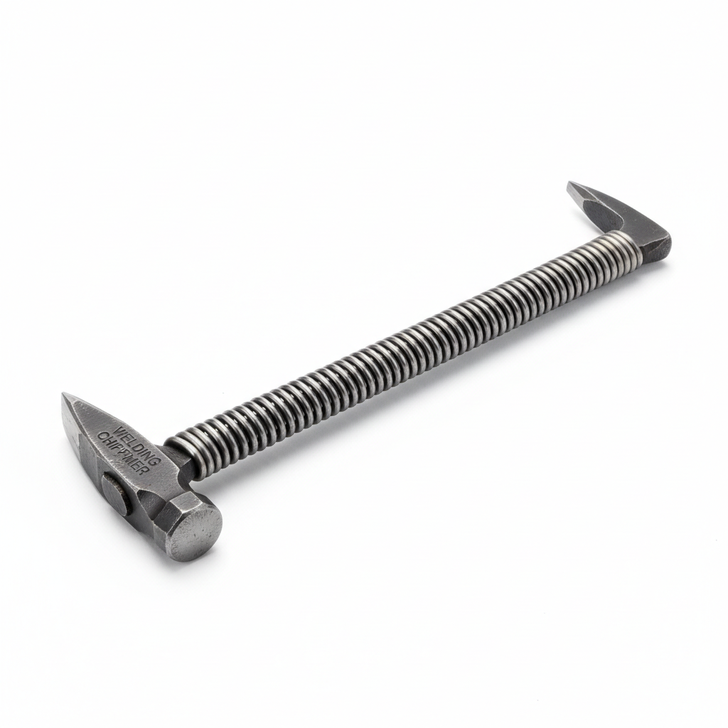 Forged Steel Chipping Hammer 10.5" Flex-O Coil Handle