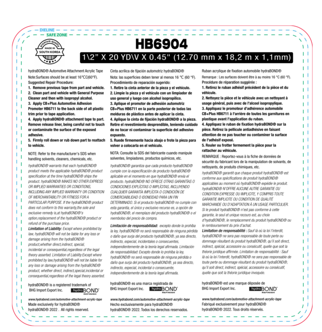 HB6904 back
