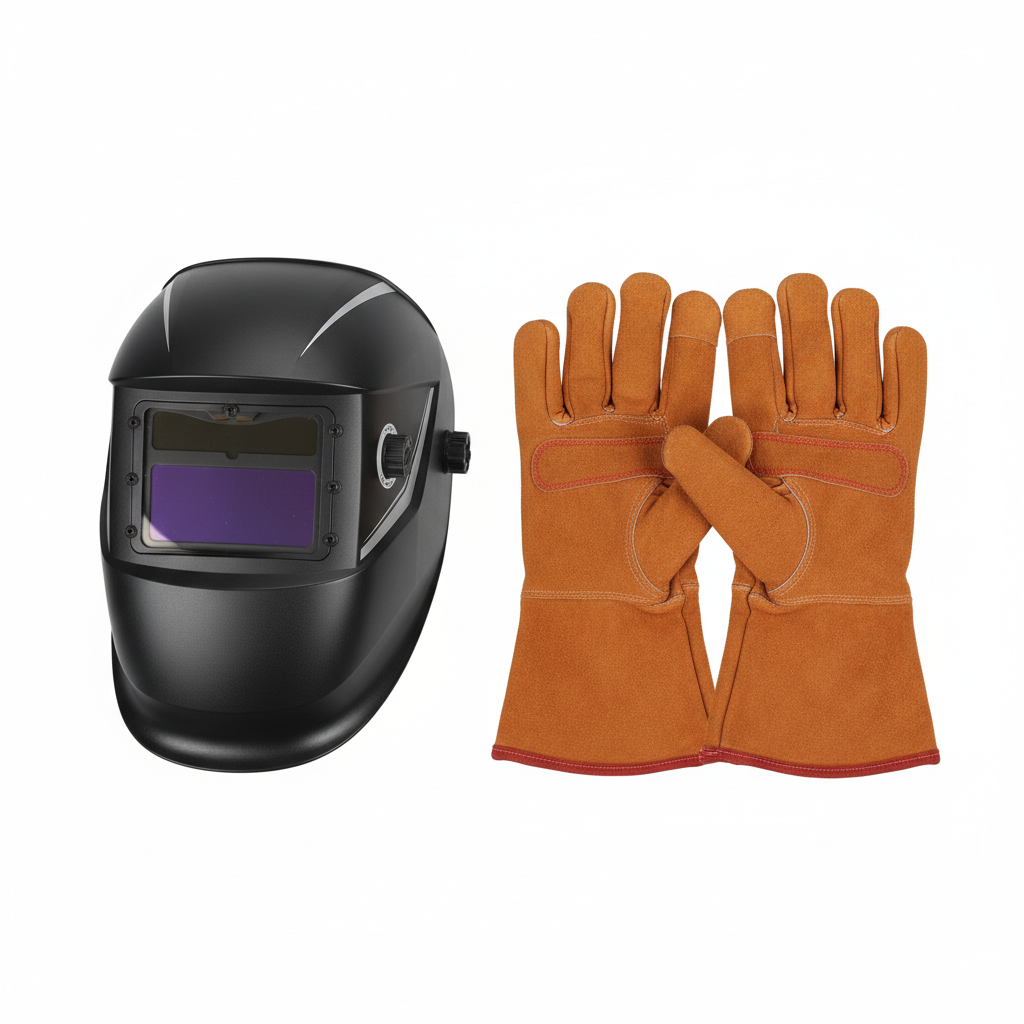 AP-1210 XL Cowhide Stick Welding Gloves CE EN12477