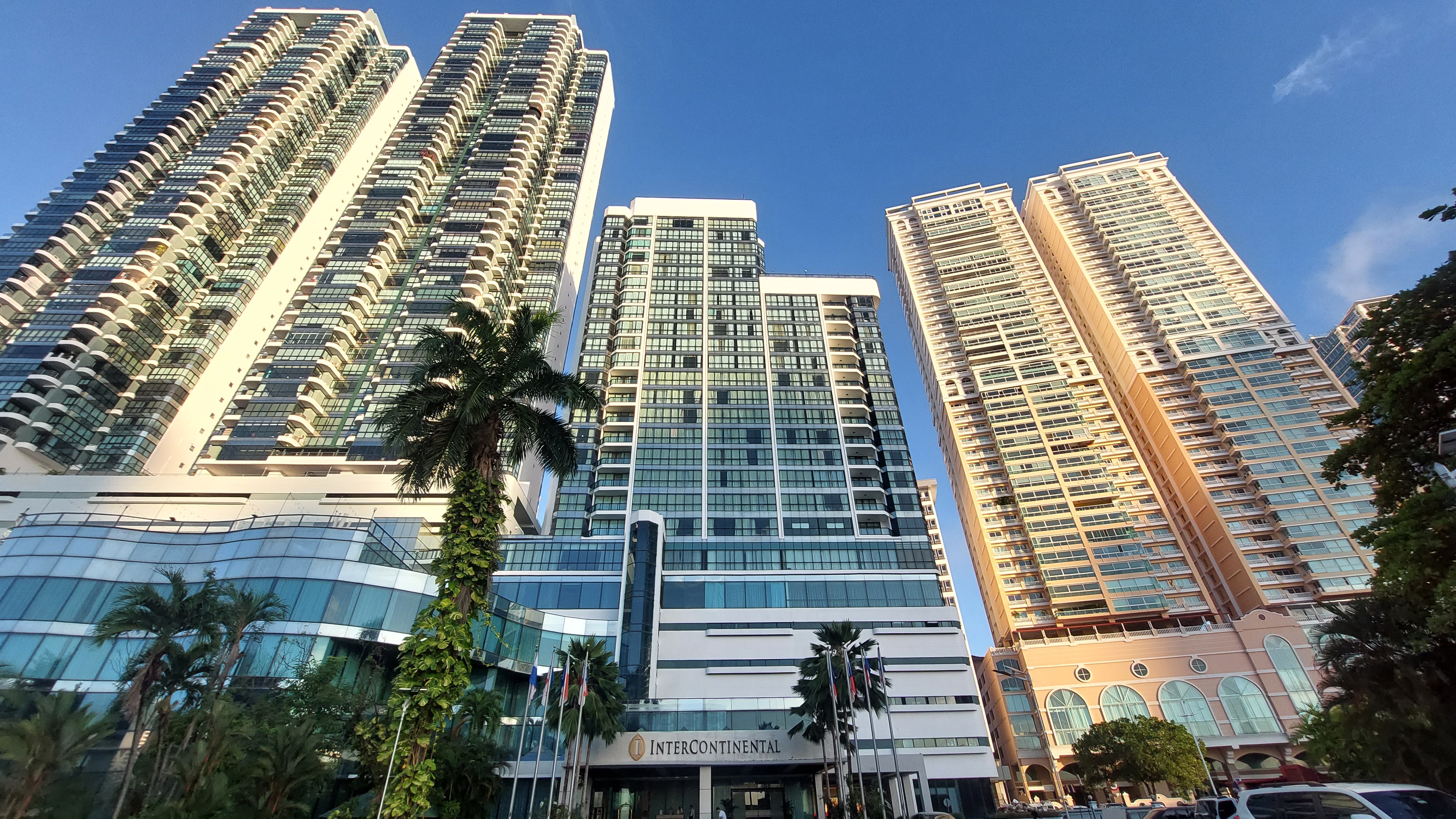 Modern Panama City skyscrapers