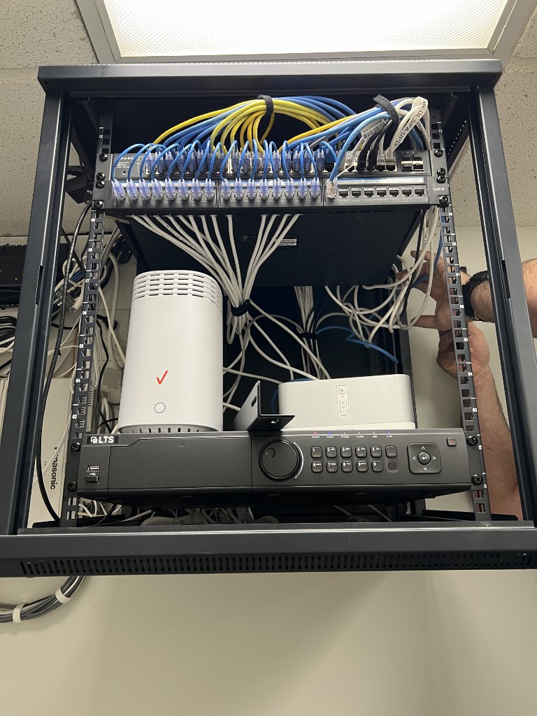Structured Wiring & NVR Install