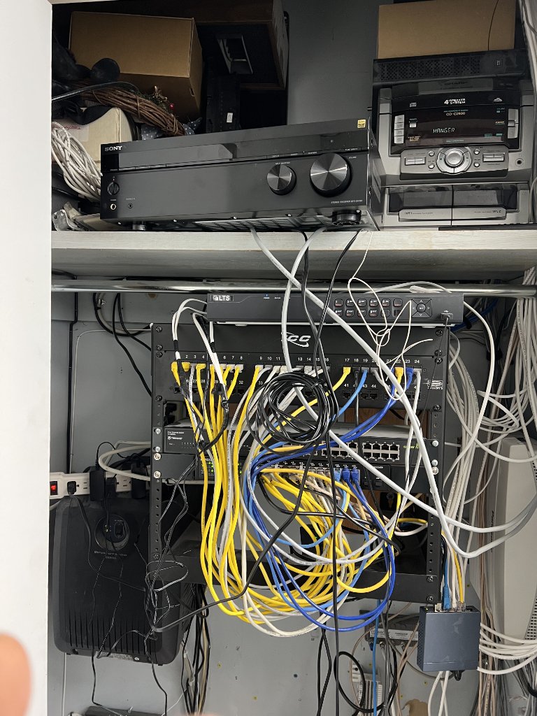 Network Closet - After