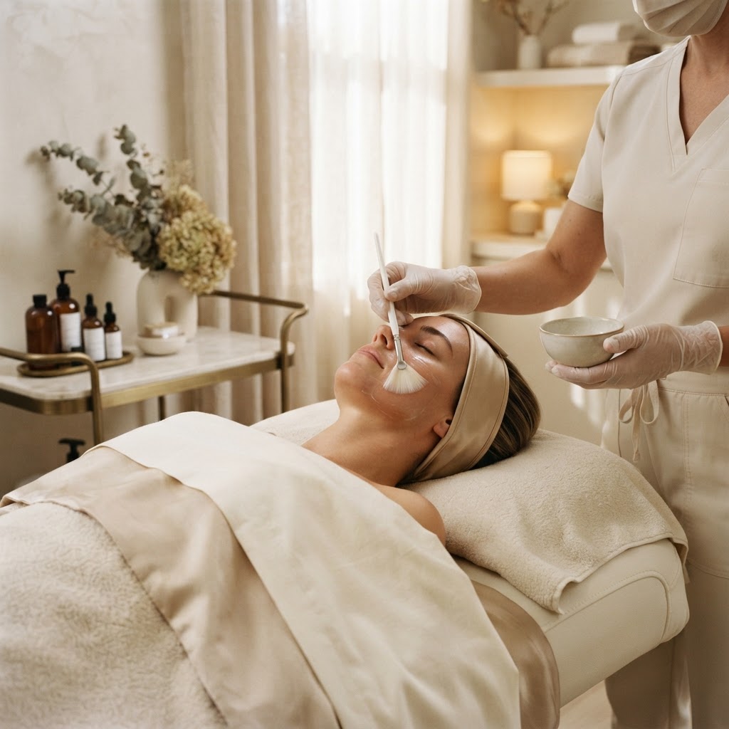 chemical peel at shay beauty spa