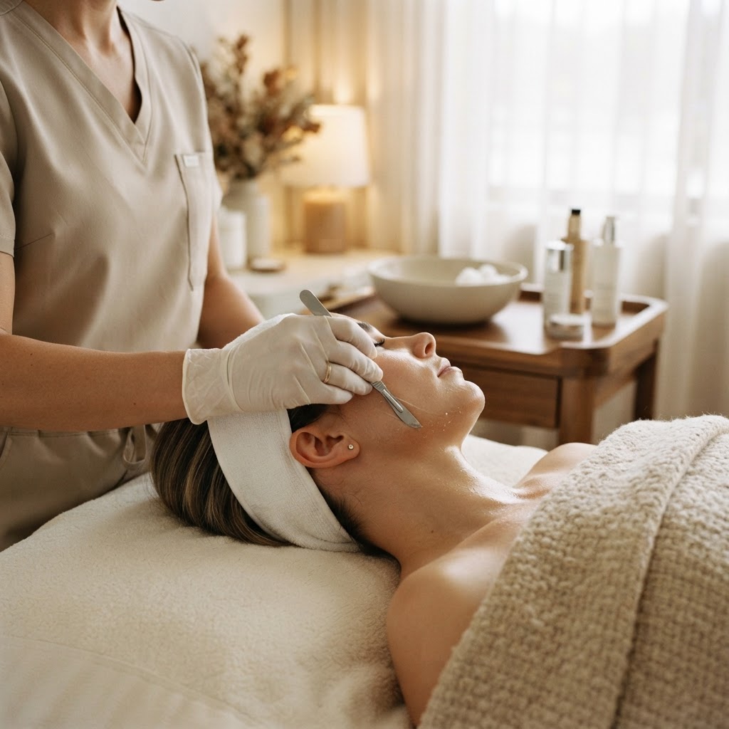dermaplaning at shay beauty spa