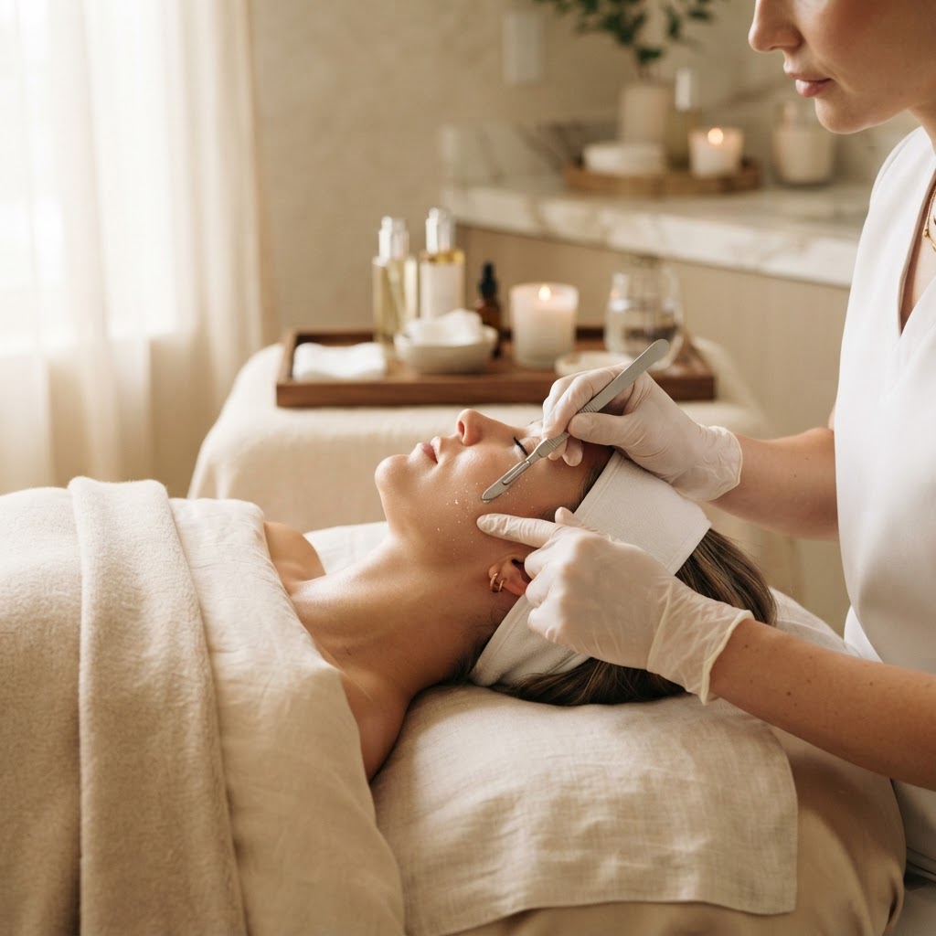 dermaplaning for skin health in bedford ma