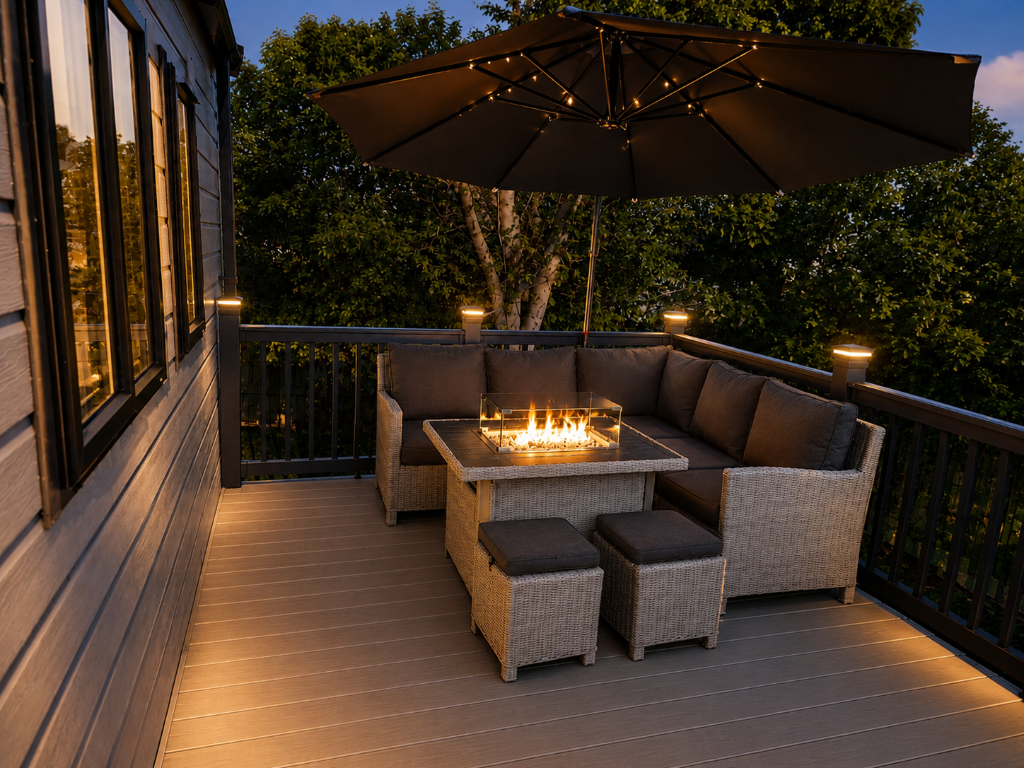 Evening Decking