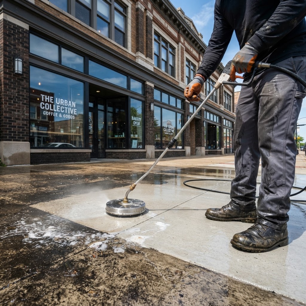 Commercial Pressure Washing
