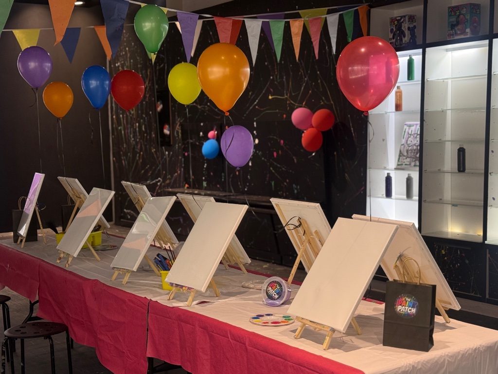 The Paint Patch party room