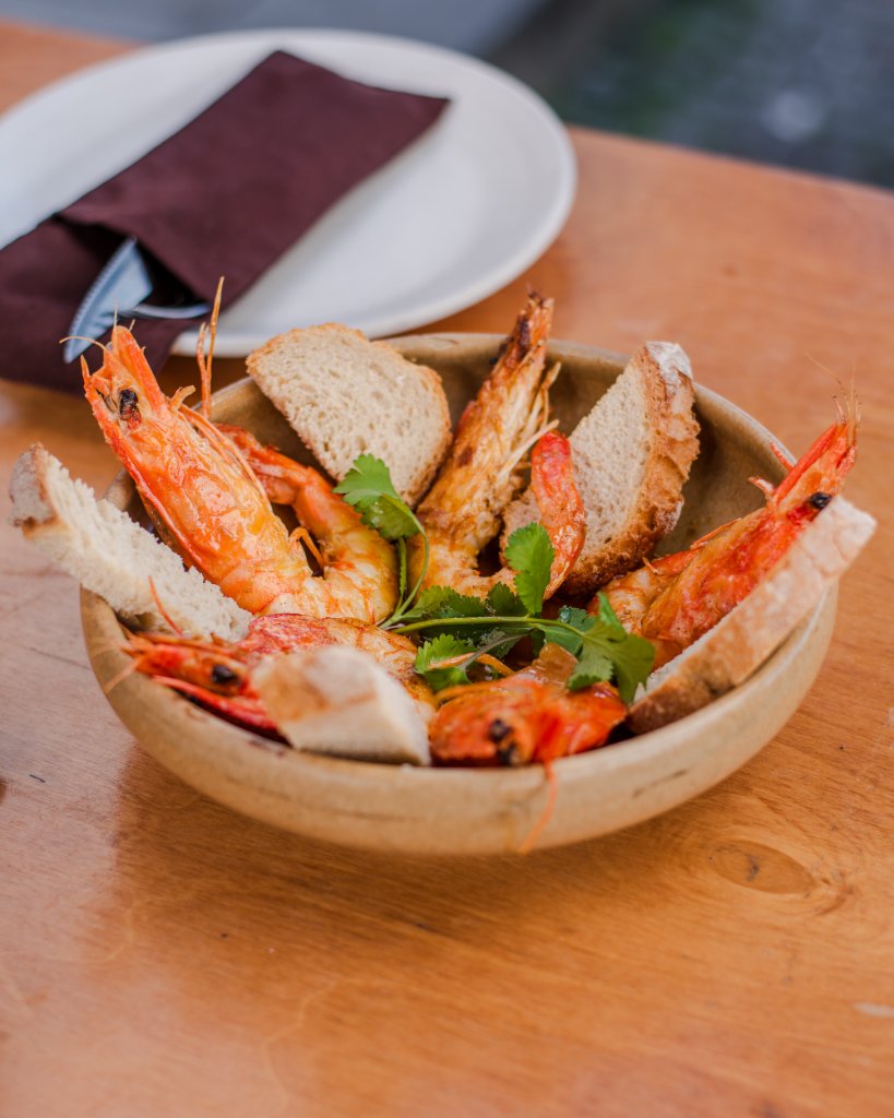 Gambas no tacho