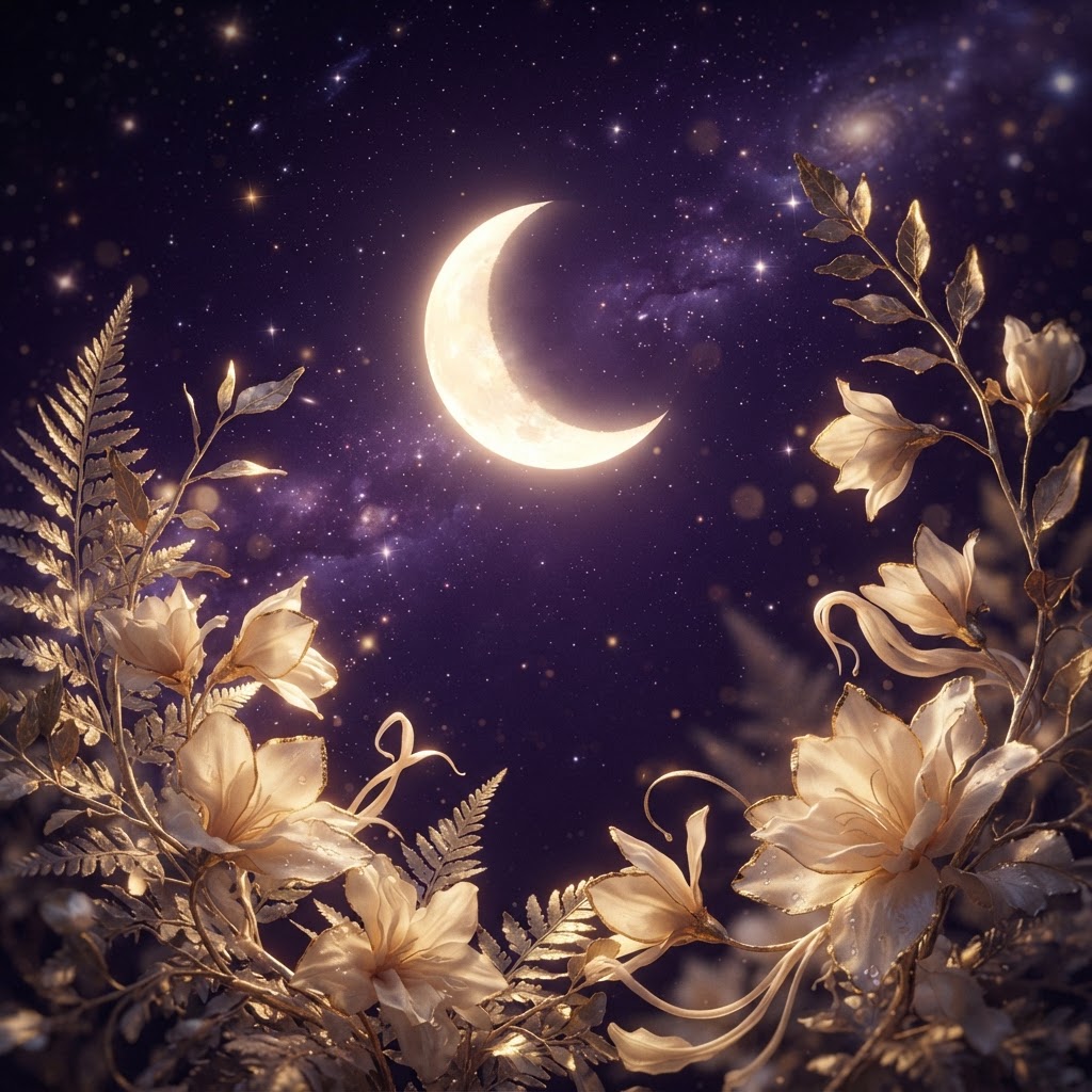 Late Summer Shadows and the Waning Lunar Reflection