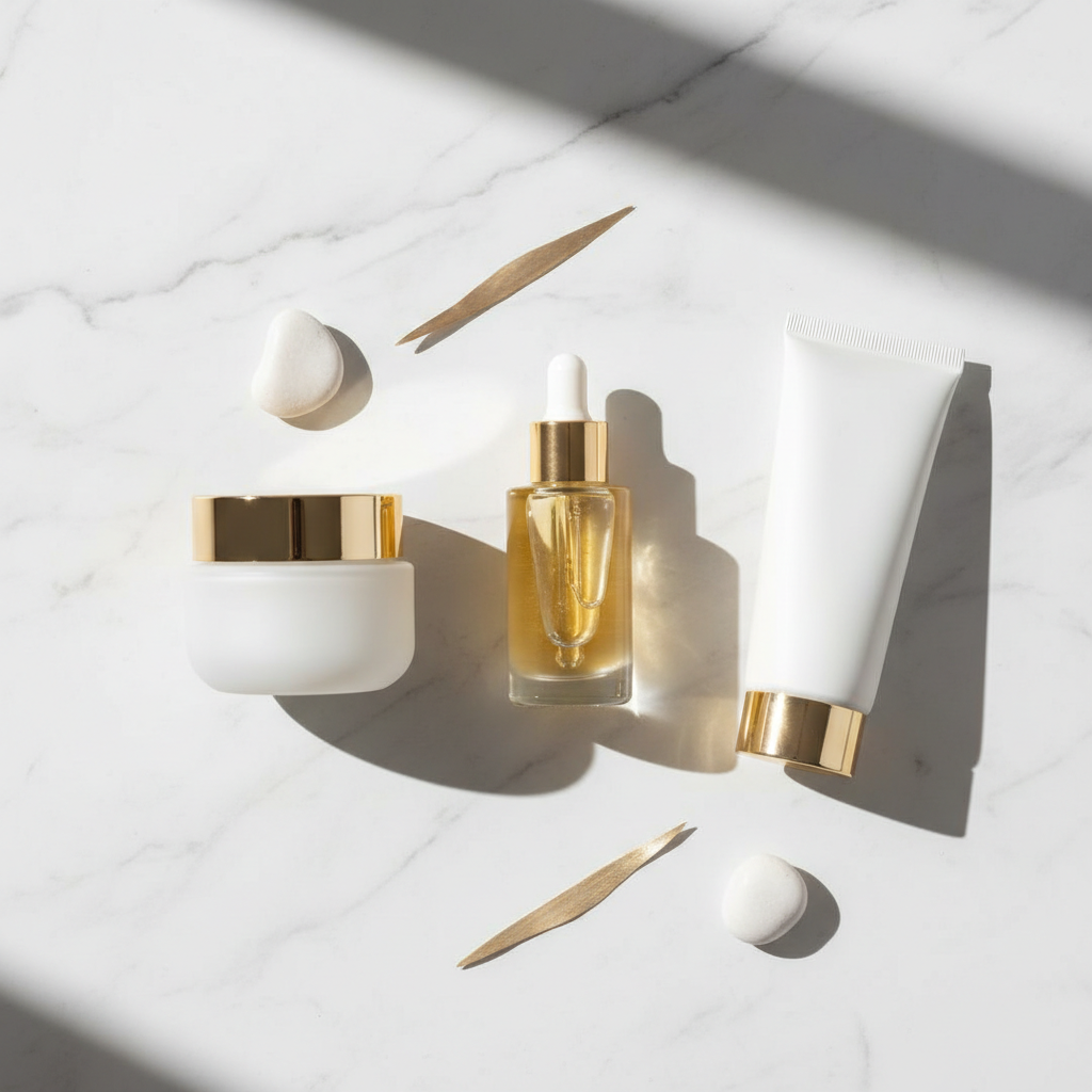 Curated skincare products