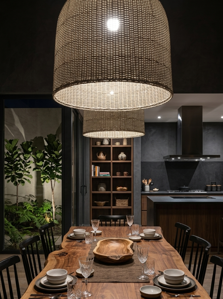 Comedor mimbre