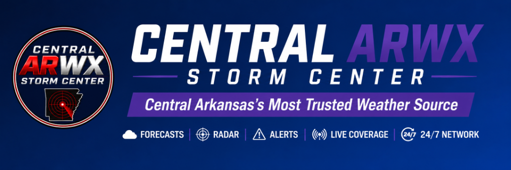 Central ARWX Storm Center — Central Arkansas's Most Trusted Weather Source
