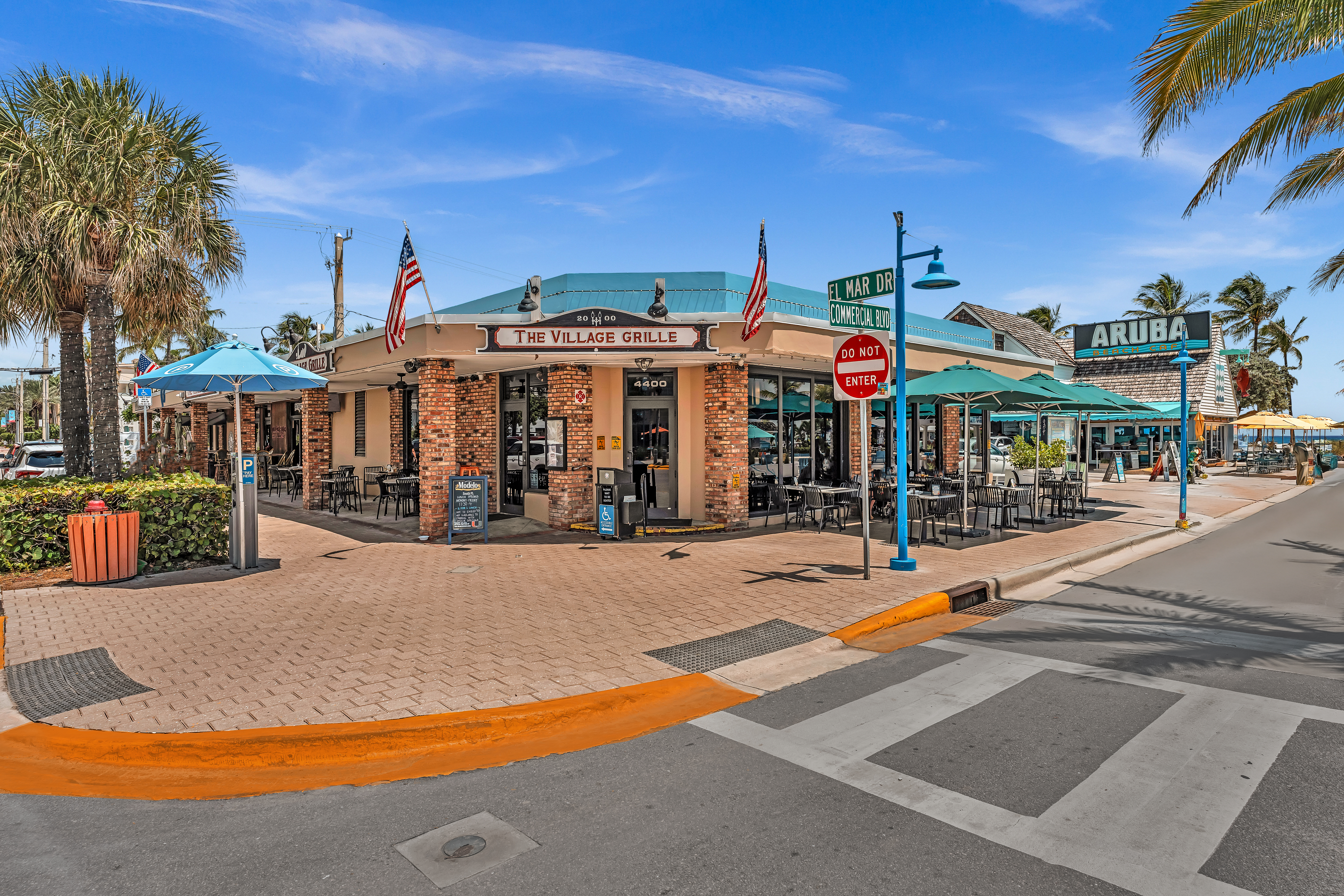 Lauderdale-by-the-Sea — The Village Grille on El Mar Drive