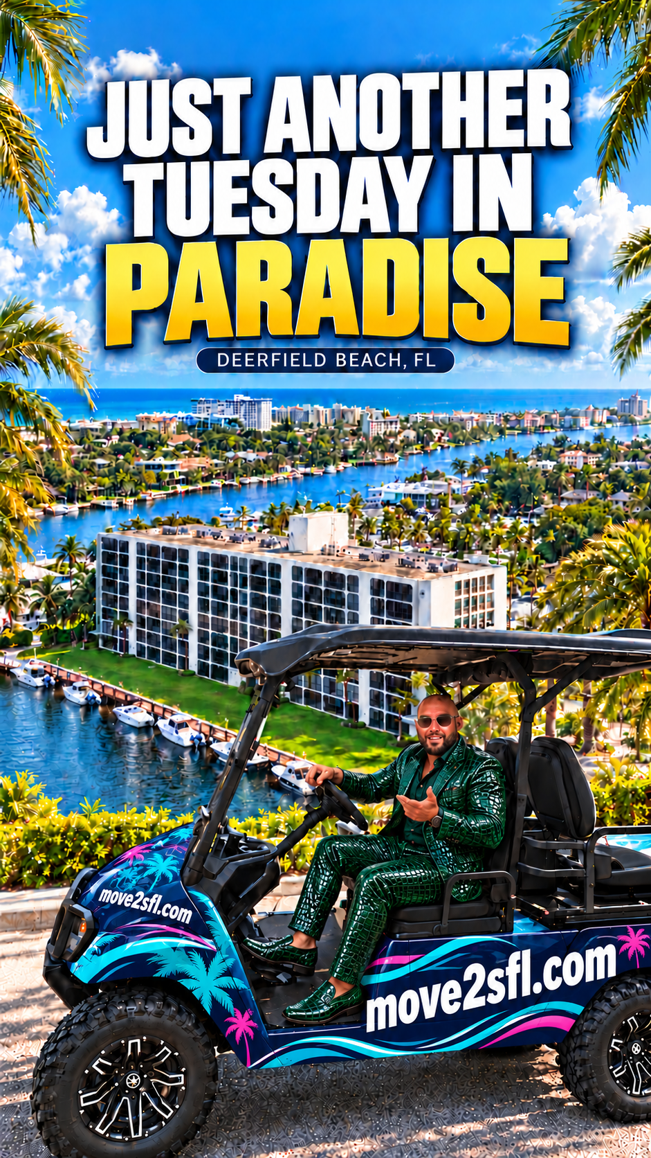 Just another Tuesday in paradise, Deerfield Beach, Florida video tour