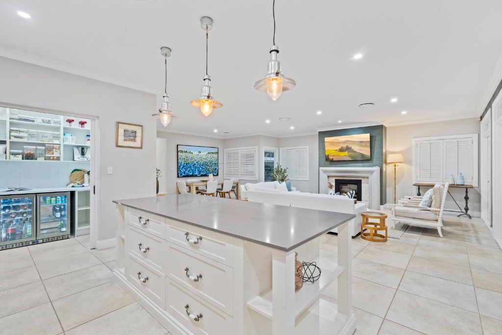 Stratton Terrace — kitchen and open plan living