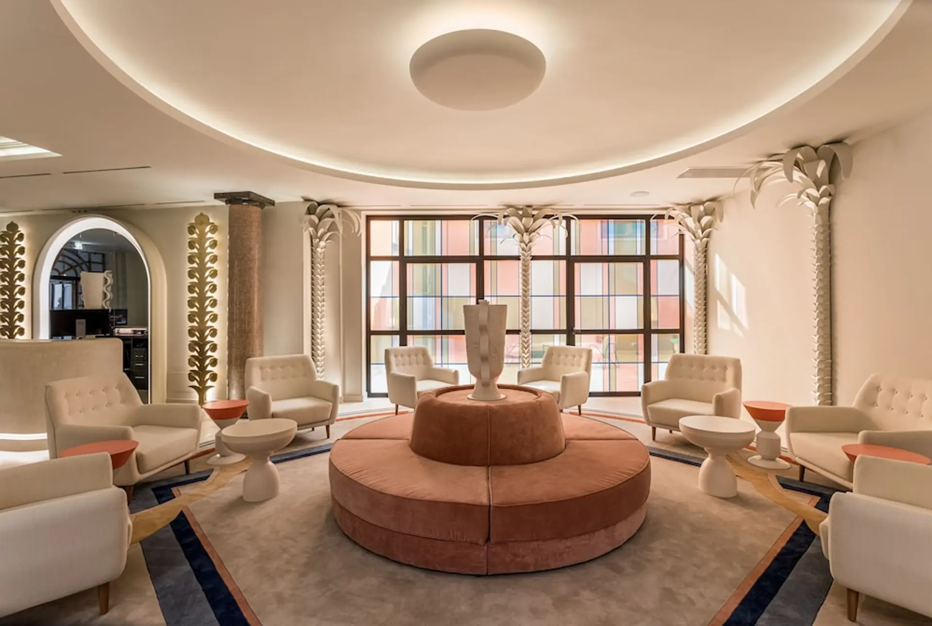 Hotel common area Rome
