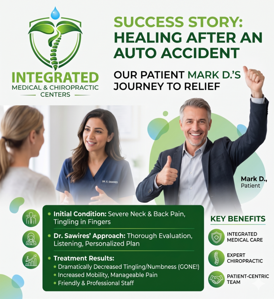 Patient Success Story: Finding Relief After an Auto Accident with Integrated Medical