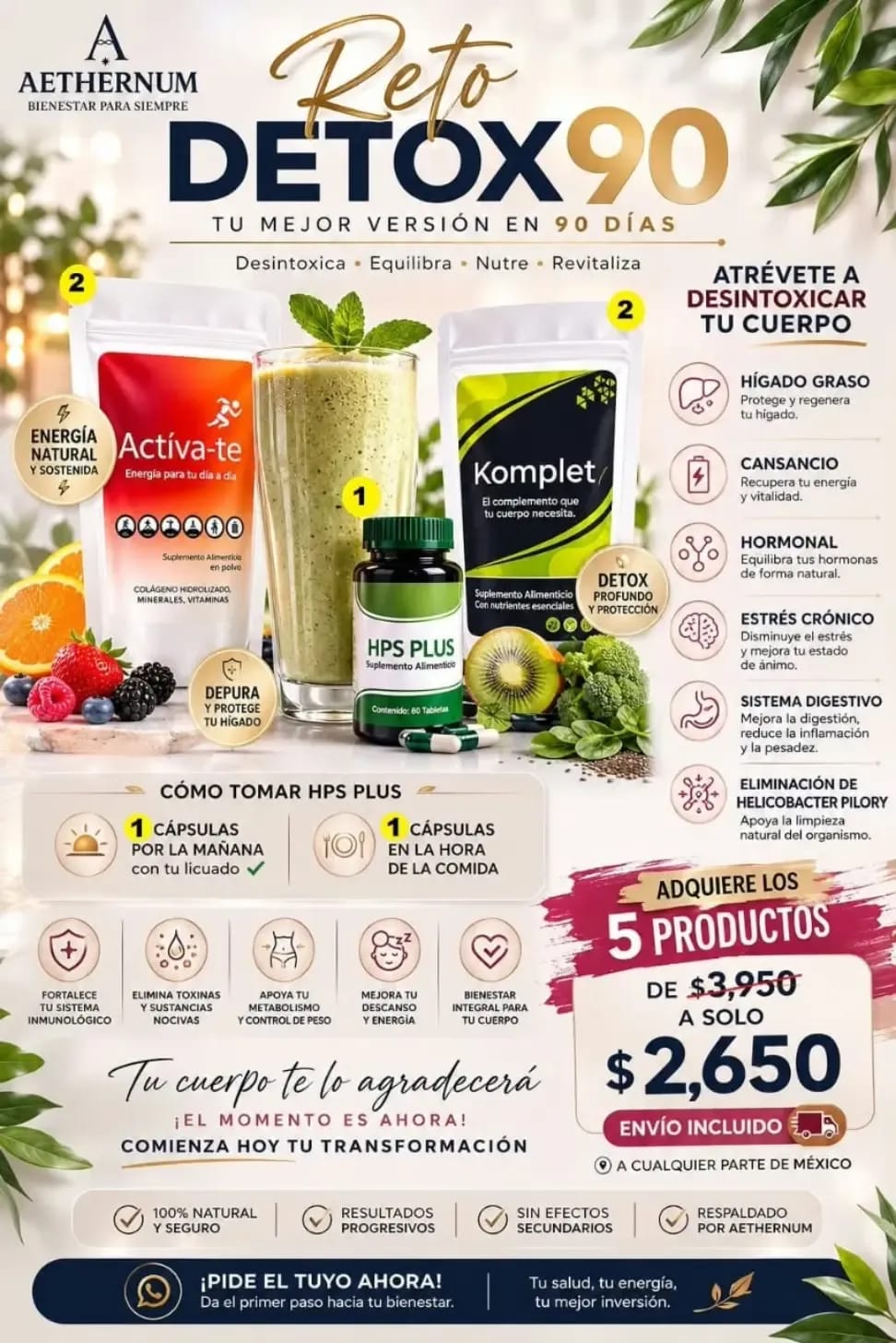 Reto Detox 90