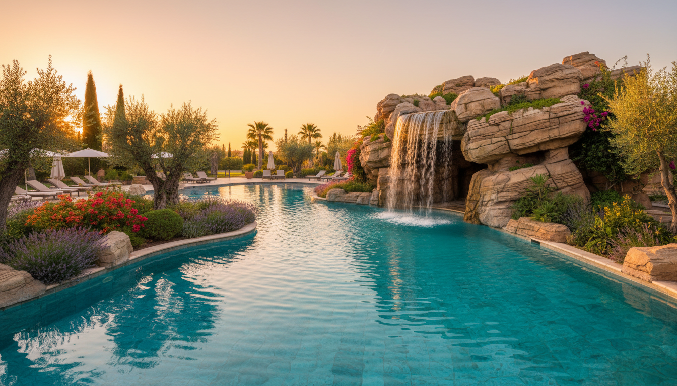 Private Poollandschaft