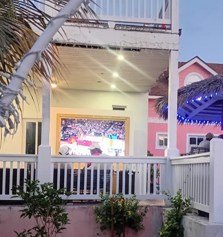 Outdoor entertainment area, Bahamas