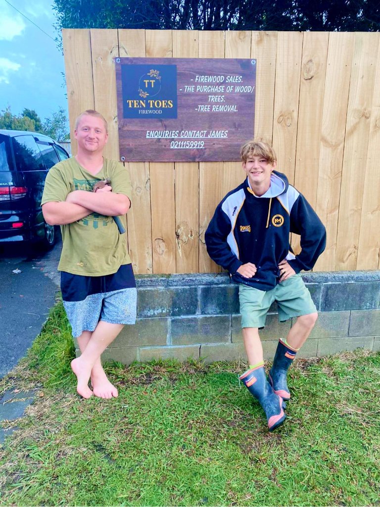 James and Ben - Ten Toes Firewood