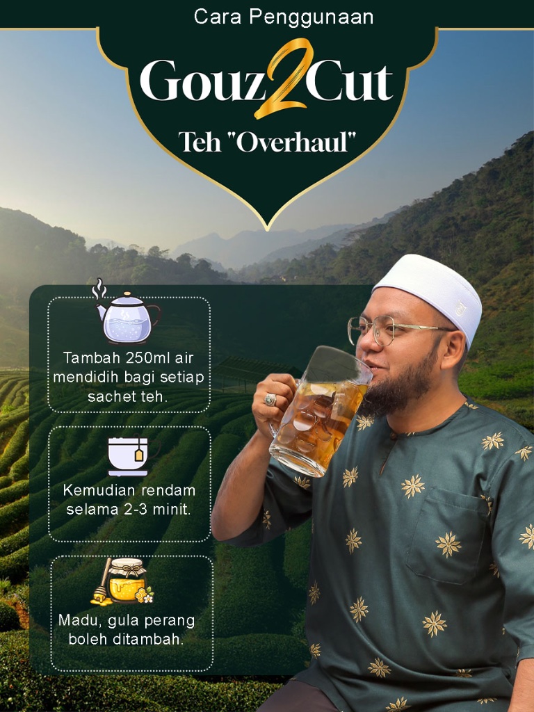 Cara Penggunaan Gouz2Cut Teh Overhaul