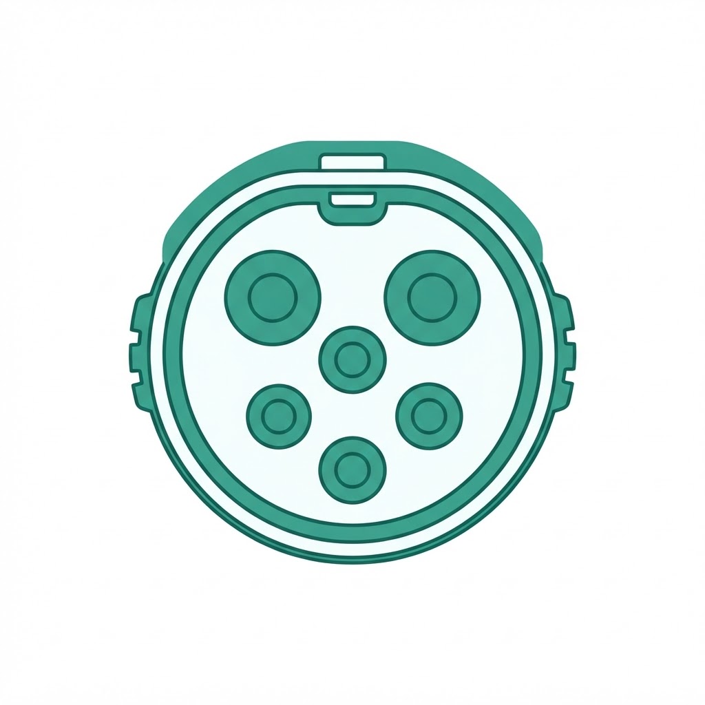 Type 2 (Mennekes) connector