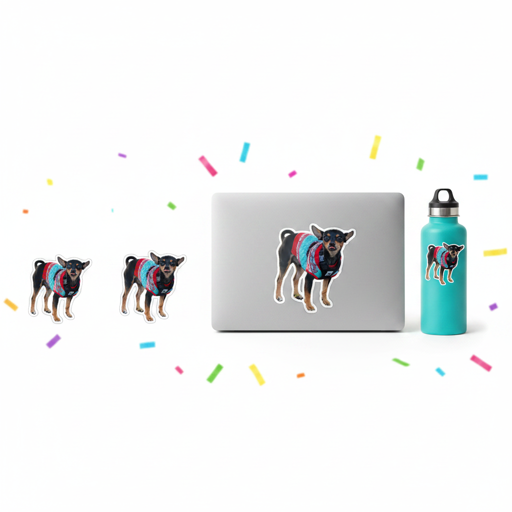 Luckie Sticker